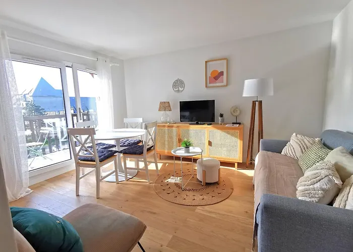 Cabourg Cosy, Appartement Refait A Neuf, 5 Min A Pied De La Mer